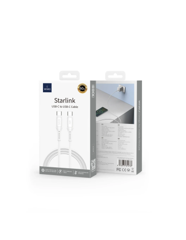 Cable USB-C a USB-C 60 W Starlink (1 m)