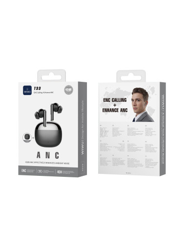 Auriculares Inalámbricos T33 ANC Pro