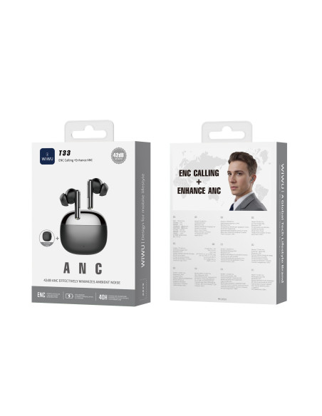 T33 ANC Pro Wireless Headphones – Active Noise Cancellation