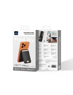 Mag Funda Cartera con Findmy Negro