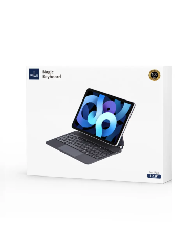 Teclado mágico para iPad Air de 13"/Pro de 12,9" (árabe e inglés), color negro