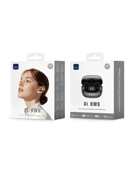 Auriculares OWS Ai302 Negro