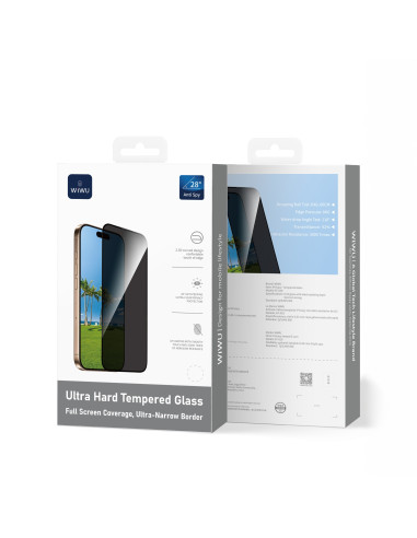 Vidrio templado de Privacidad 2.5D para iPhone 17 Air