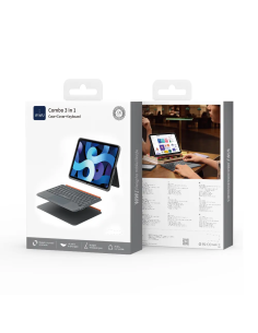 iPad Air 13 2024/2025 Keyboard Combo 3 in 1 (Arabic + English) Gray