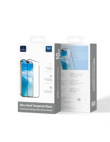 (Pack of 10) Tempered Glass Screen Protector for iPhone 16/15/14 Pro