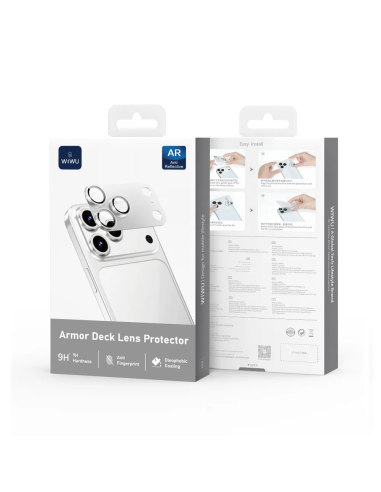 Protector Lente iPhone 17 Pro Plata