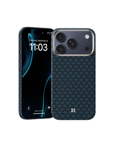 Benks ArmorAir ArmorGrid Funda Kevlar® iP17 Pro Azul