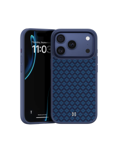 Benks ArmorPro ArmorGrid Funda Kevlar® iPhone 17 Pro Max Azul Celeste