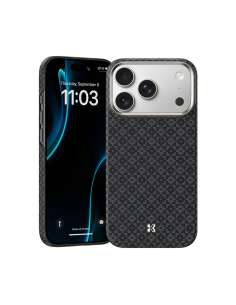 Benks ArmorAir ArmorGrid Funda Kevlar® iPhone 17 Pro Negro Obsidiana