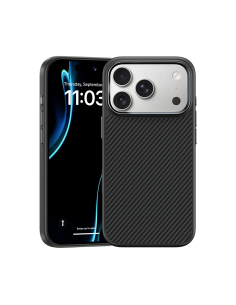 Benks ArmorPro 600D Funda Kevlar® iPhone 17 Pro Negro