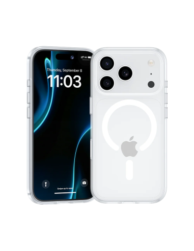 Benks Funda Magnética de Cristal iP17 Pro Transparente