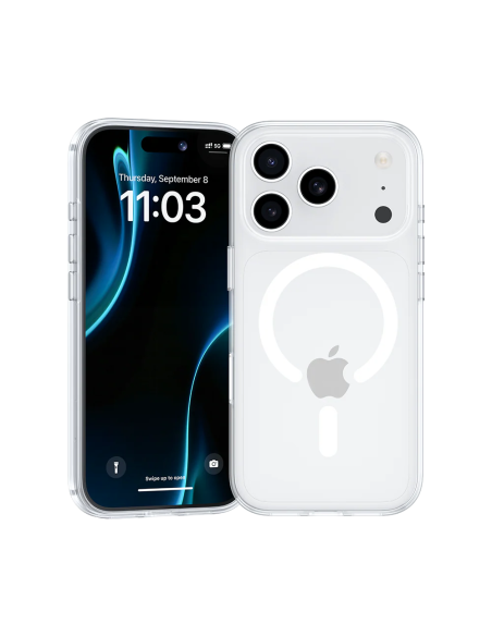 Benks Funda Magnética de Cristal iPhone 17 Pro Max Transparente