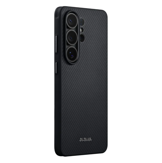 PITAKA – Funda Cairn Samsung S26 Ultra Negro/Gris Fibra Aramida