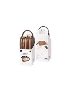  Salem Lux Travel Pouch Brown