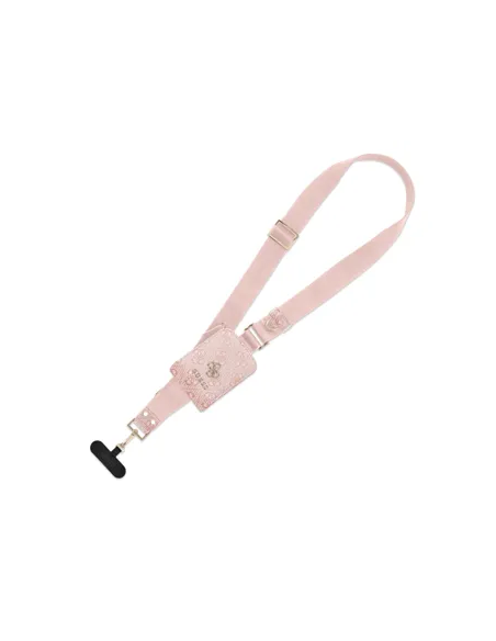 Correa Guess PU Cartera 4G Rosa | WiWU Mayorista B2B Oficial