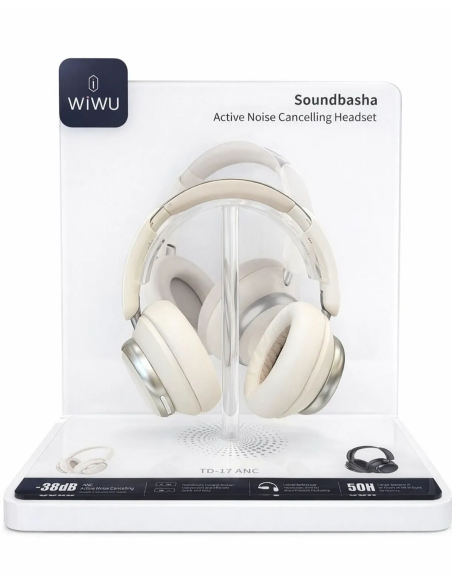 Pack de 20 Cascos Bluetooth TD-17 ANC + expositor de regalo