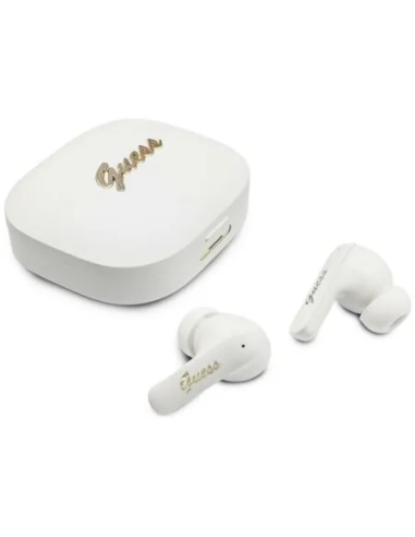 GUESS TWS Earbuds with AI Translation (White)