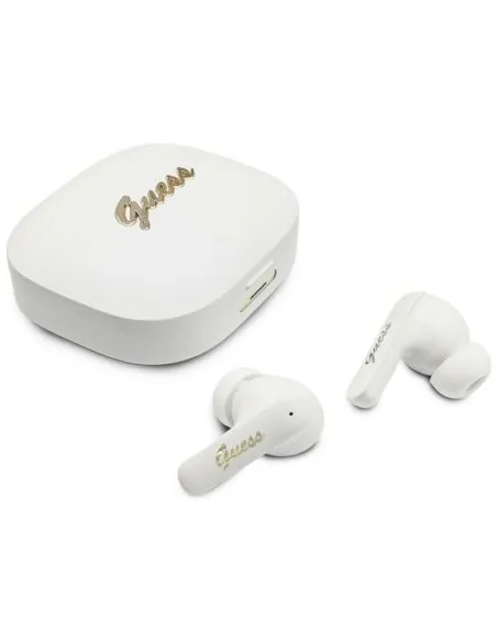 Auriculares TWS GUESS con traducción por IA (Blanco)