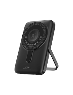 Powerbank con Soporte de 10000mAh, Negro