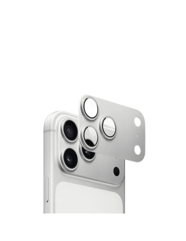 iPhone 17 Pro Max Armor Deck Protector Lente Plata