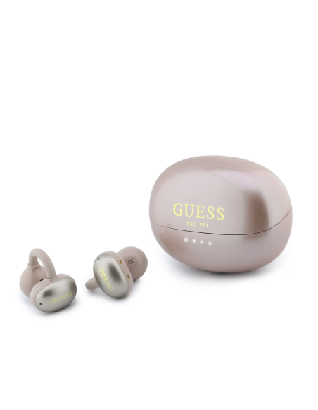 GUESS OWS Metallic Finish Electroplated Parts Classic Logo (Pink)