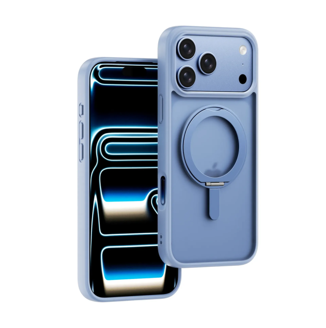 iPhone 18/17 Pro Case with MagSafe Mount Armor Ultra Blue | WiWU