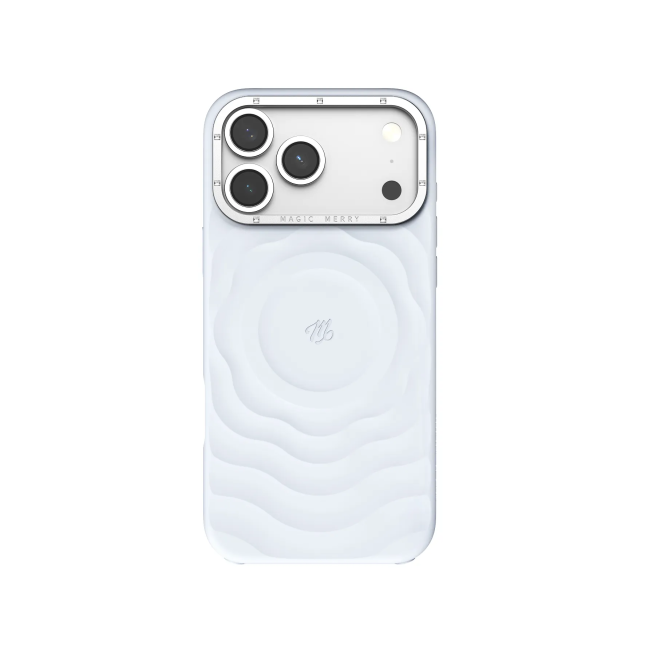 Magic Merry iPhone 18 Pro/17 Pro Case – Glacier Blue