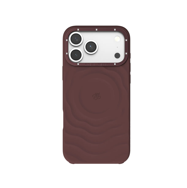 Funda iPhone 18 Pro/17 Pro Magic Merry (Rojo cereza)