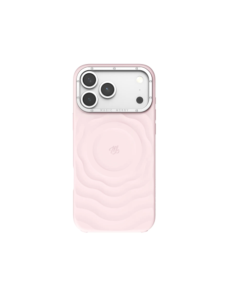 Funda iPhone 18 Pro Max/17 Pro Max Magic Merry (Rosa melocotón)
