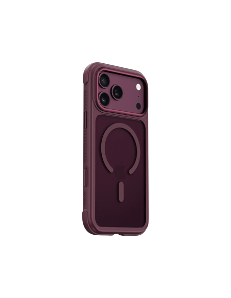Funda iPhone 18/17 Pro MagSafe AeroArmor Morado Mate | WiWU