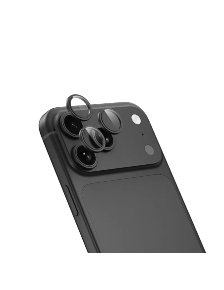 Protector de lentes iPhone 18 Pro/18 Pro Max Titan 3D (Negro)