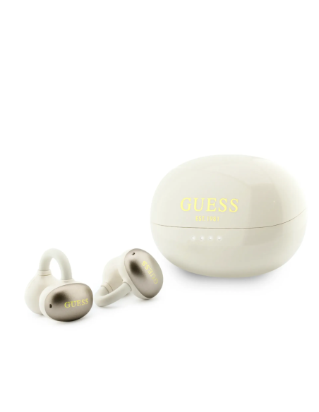 Auriculares OWS GUESS con logotipo clásico (Dorado)