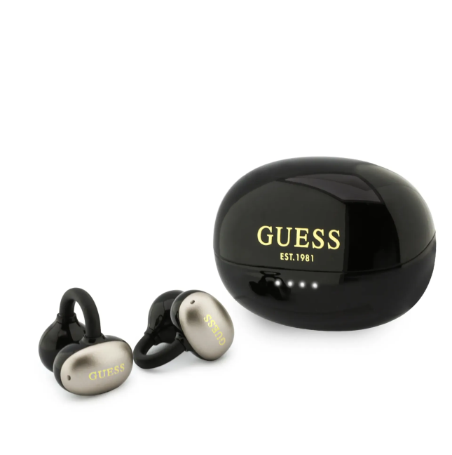 GUESS OWS ELECTROPLATED PARTS CLASSIC LOGO BLACK