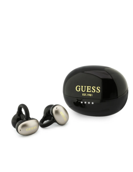 GUESS OWS ELECTROPLATED PARTS CLASSIC LOGO BLACK