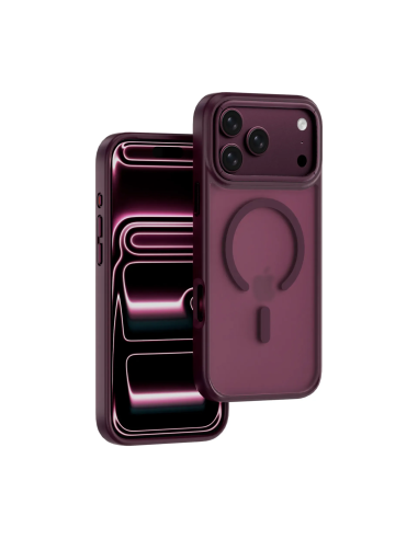 Funda iPhone 18 Pro Max/17 Pro Max con MagSafe Mate Burdeos ARMOR PRO
