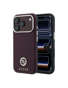 Funda Guess iPhone 18/17 Pro Strass Burdeos | WiWU Mayorista B2B