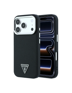 Funda Guess iPhone 18/17 Pro Max Triangle Logo Negro | WiWU B2B