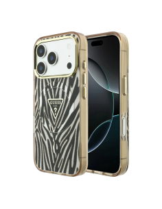 Funda Guess iPhone 18/17 Pro Max MagSafe Cebra Glitter | WiWU B2B