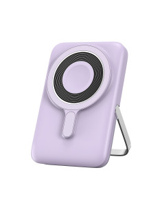 Batería Externa Magnetic 3 en 1 de 10000 mAh, Morado