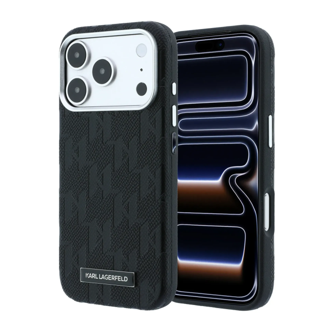Funda Karl Lagerfeld para iPhone 18 Pro Max/17 Pro Max con Magsafe (Negro)