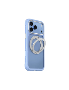 Funda iPhone 18/17 Pro Soporte MagSafe AreoArmor Azul/Gris | WiWU