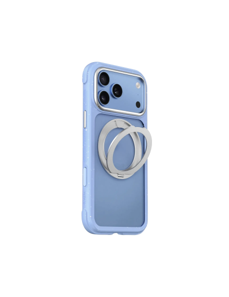 Funda iPhone 18/17 Pro Soporte MagSafe AreoArmor Azul/Gris | WiWU