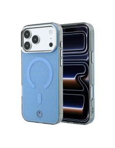 Funda Mercedes Benz para iPhone 18 Pro/17 Pro con Magsafe (Azul claro)