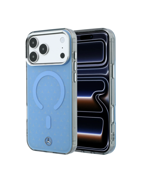Mercedes-Benz case for iPhone 18 Pro Max/17 Pro Max with Magsafe (Light blue)