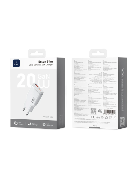 20W Essen Cargador Ultra-compacto GaN
