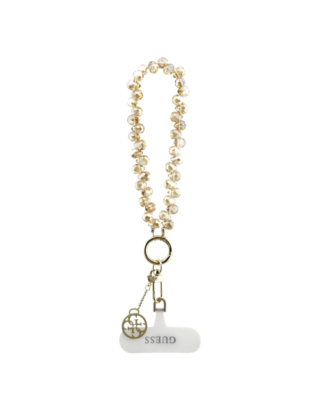 Colgante Universal Guess Cristales Dorado | WiWU Mayorista B2B