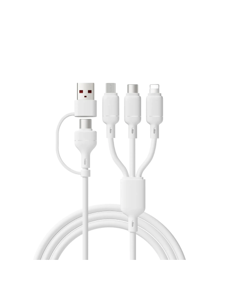 Stellar 2-in-2 USB-A/C to Micro/Lightning Cable, 2.1 A (1.2 m) | WiWU