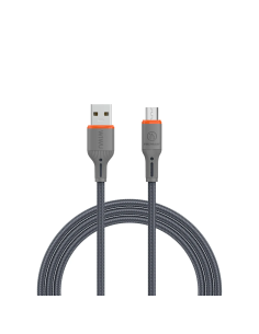 Cable USB-A a Micro USB 2,1 A FlameGuard Gris (1,2 m) | WiWU