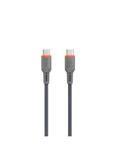 Cable USB-C a USB-C 60 W FlameGuard Gris (1,2 m) | WiWU 2