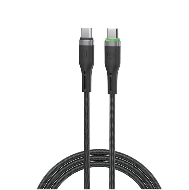 Cable USB-C a USB-C 60 W Trenzado Oringlink (1 m) | WiWU